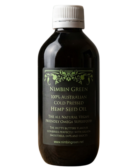 Cold Pressed Hemp Seed Oil