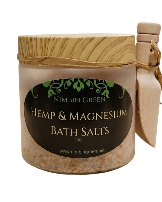 Hemp & Magnesium Bath Salts - 200g