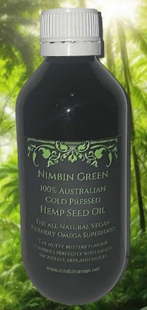 Cold Pressed Hemp Seed Oil