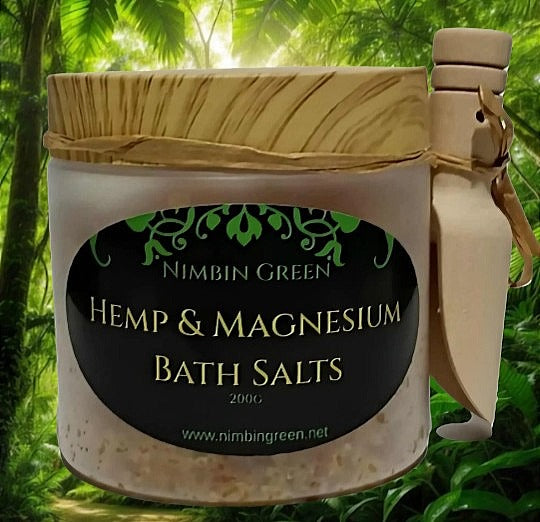 Hemp & Magnesium Bath Salts - 200g